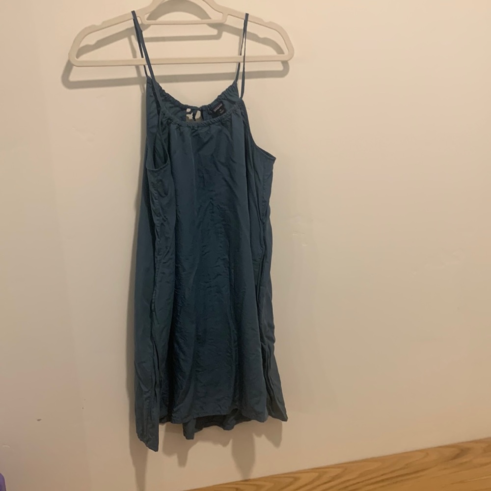 Patagonia blue dress with pockets size XS